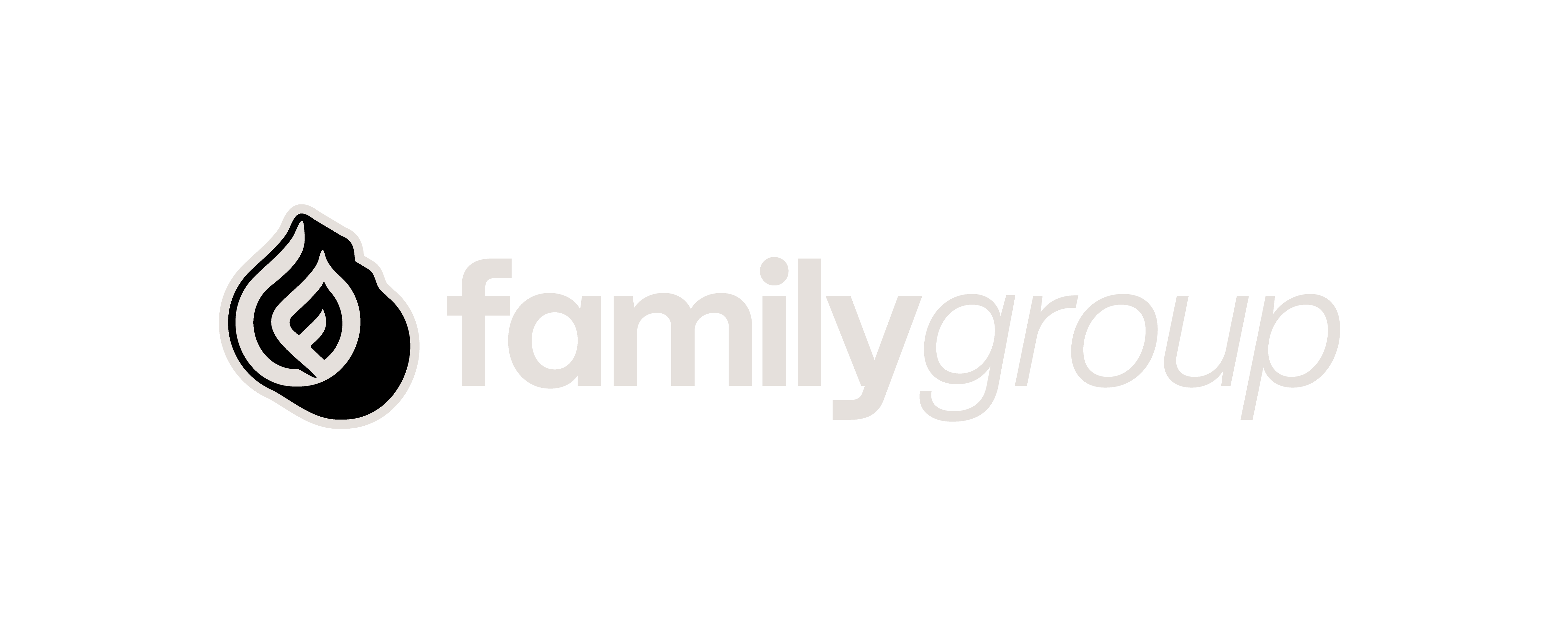 Lockup Family Group mono negativo